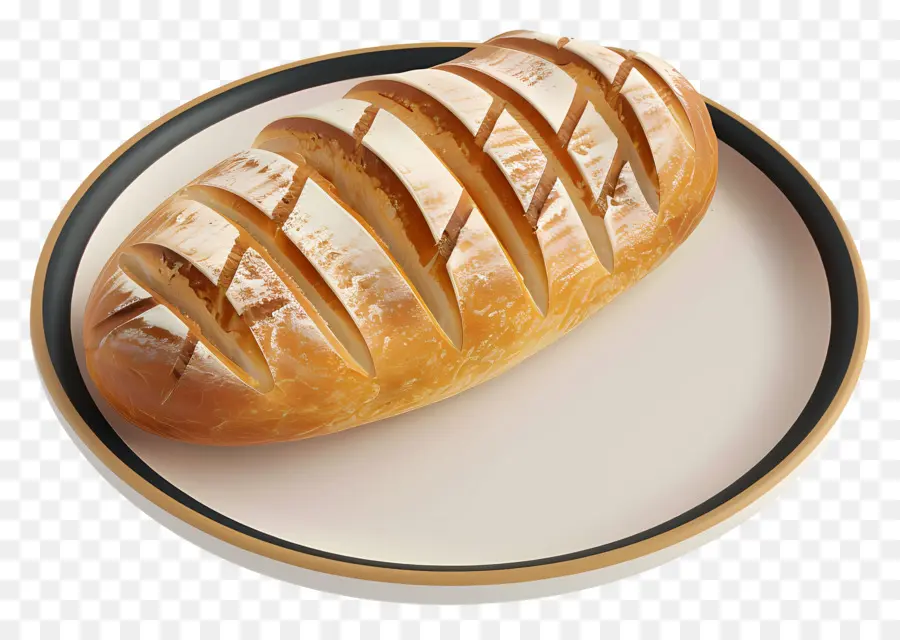 ขนมปัง Ciabatta，ก้อนขนมปัง PNG