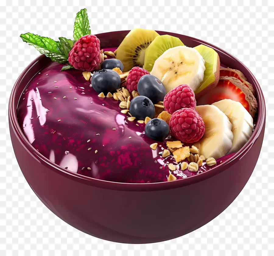 ชาม Acai，ชามสมูทตี้ PNG