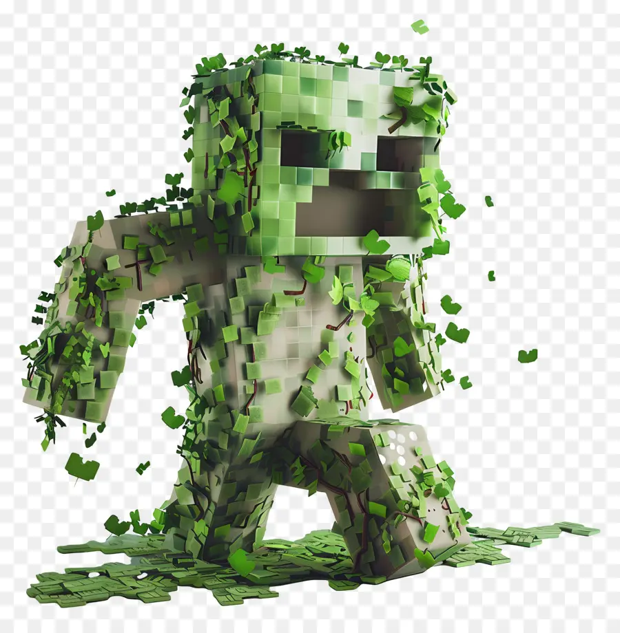 Minecraft Creeper，ลดา PNG