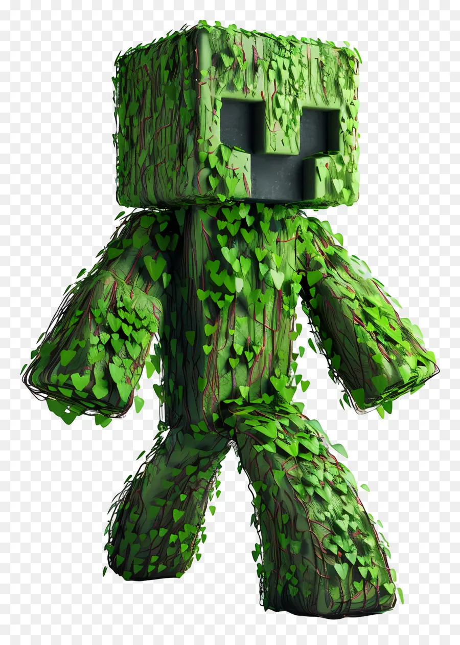 Minecraft Creeper，ตัวละคร Minecraft PNG