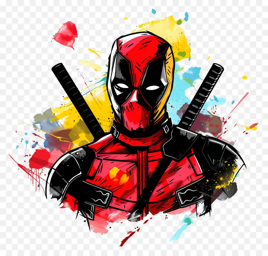 Deadpool，ซูเปอร์ฮีโร่ PNG