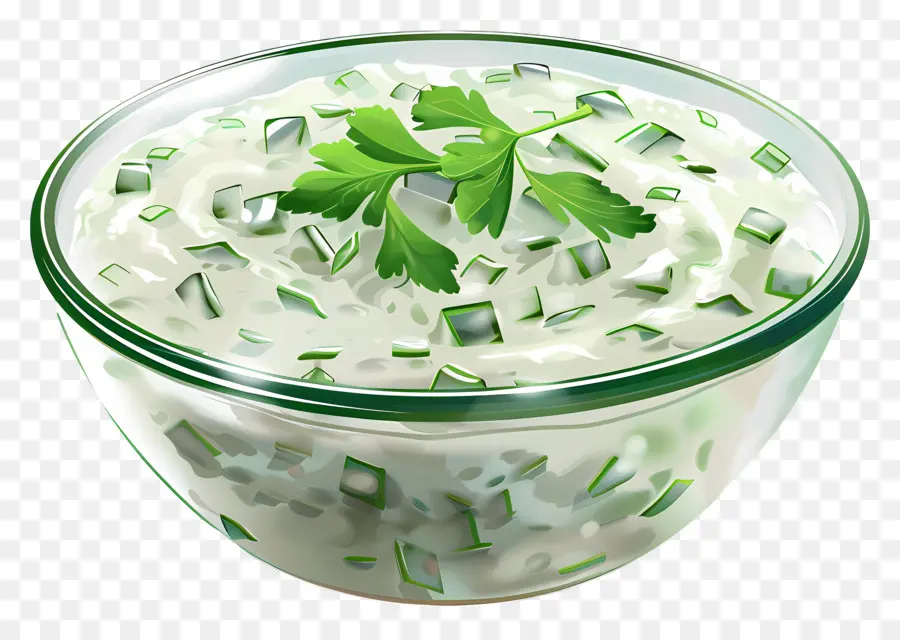 Raita สีเขียว，จุ่ม PNG