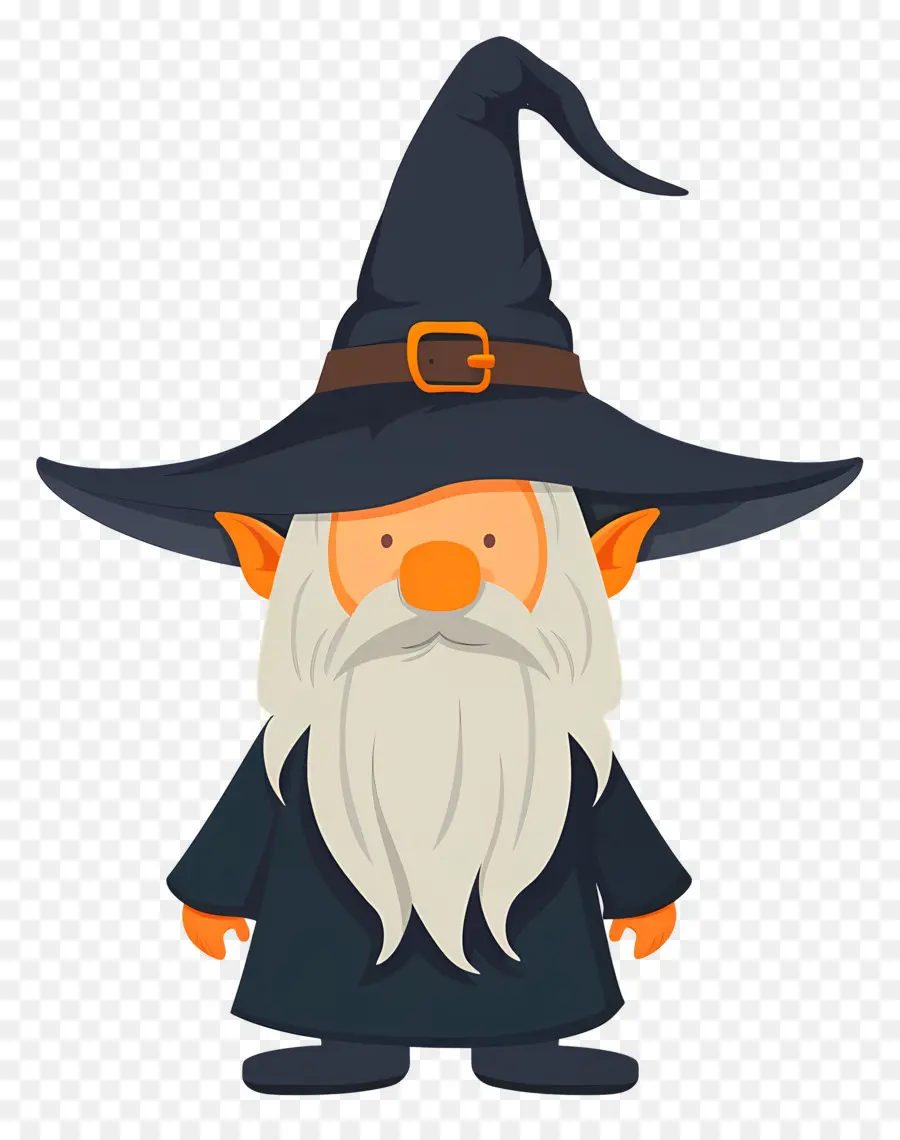 Gnome Halloween，พ่อมด PNG