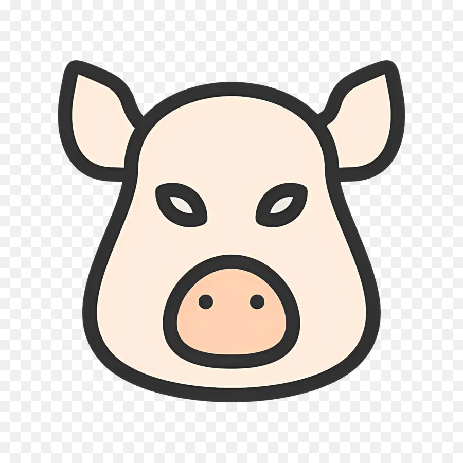 หน้าหมู，หมู PNG