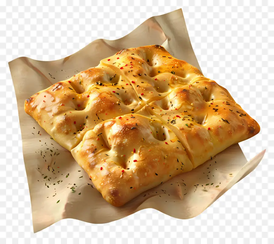 ขนมปัง Focaccia，อบ PNG