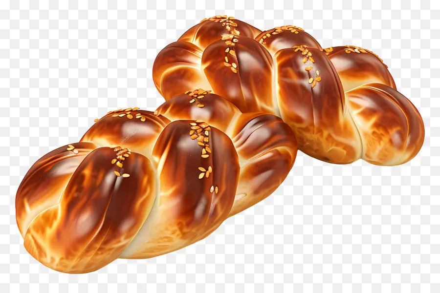 ขนมปัง Challah，ขนมปังถัก PNG