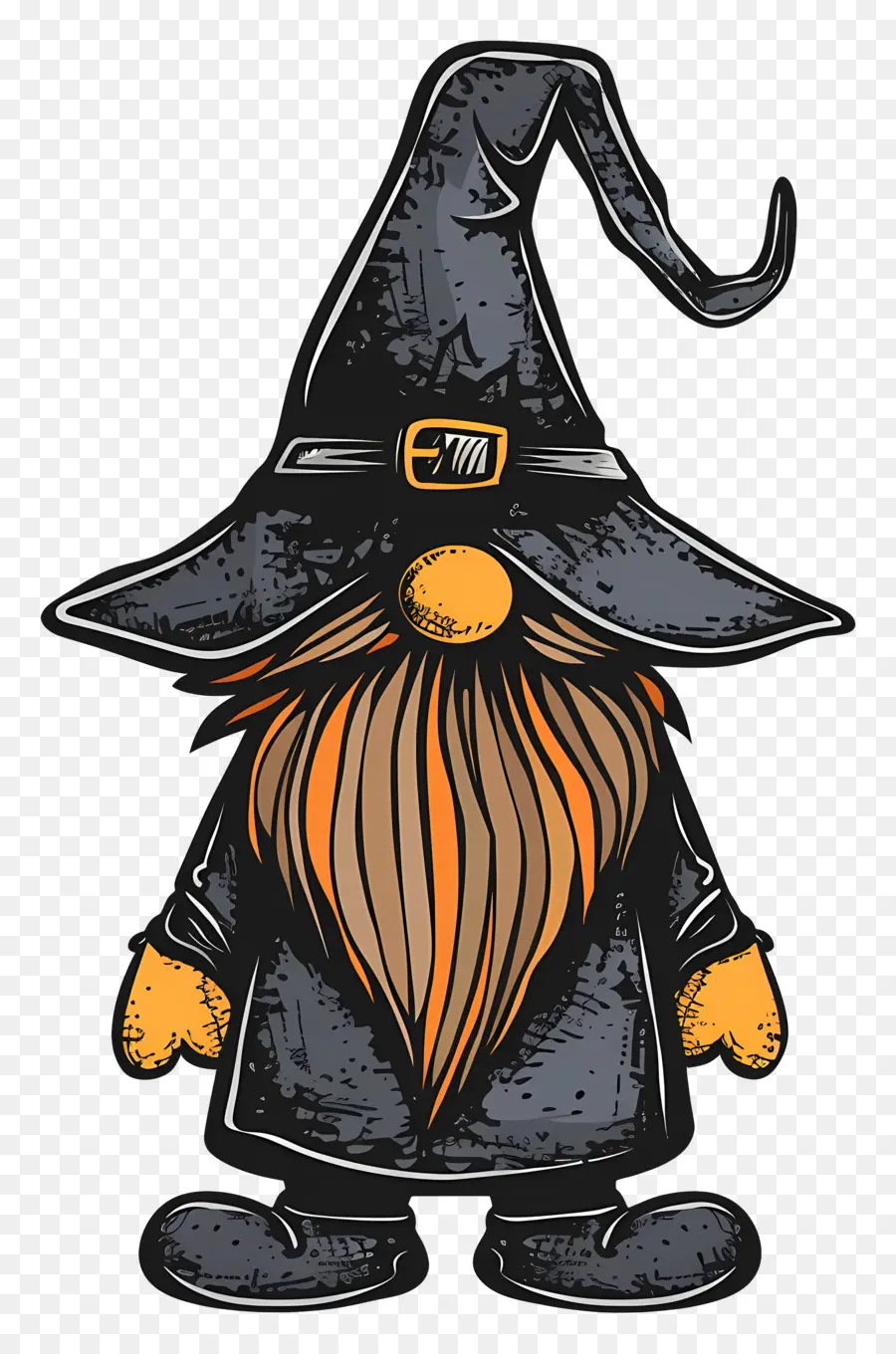 Gnome Halloween，Wizard Gnome PNG