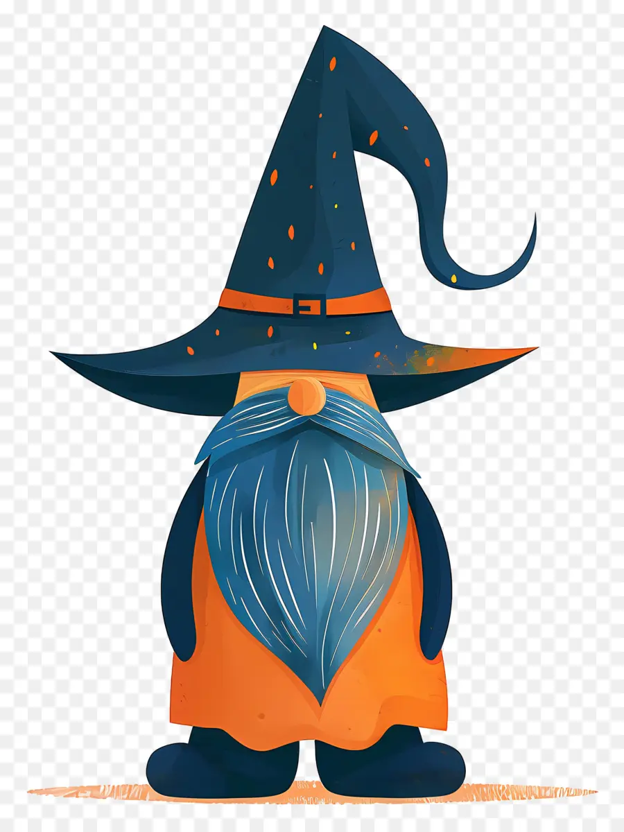 Gnome Halloween，Wizard Gnome PNG