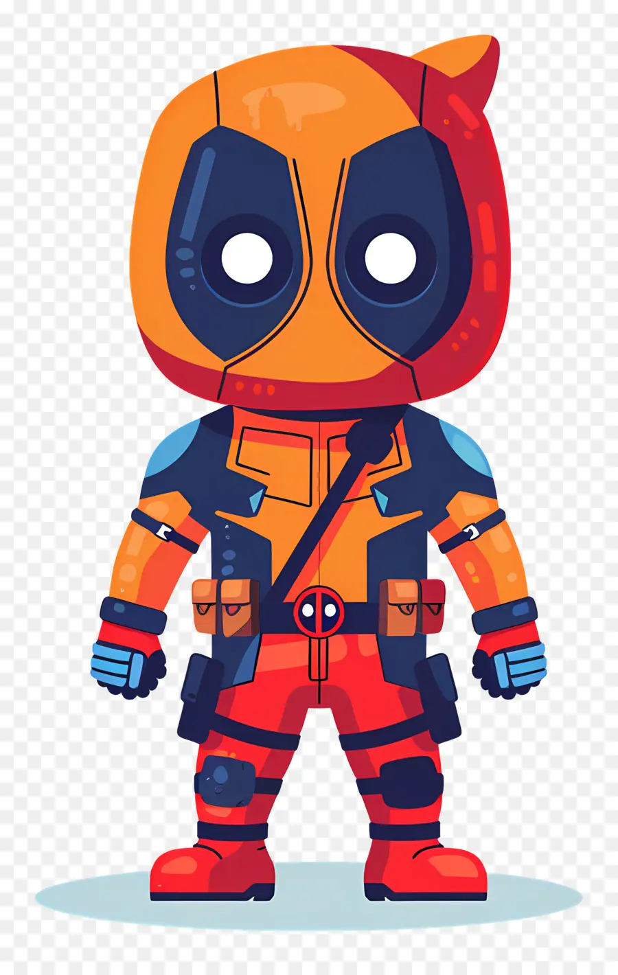 Deadpool น่ารัก，ตัวการ์ตูน PNG