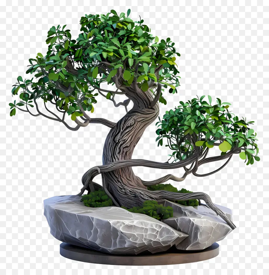 Ficus Bonsai，ต้นบอนไซ PNG