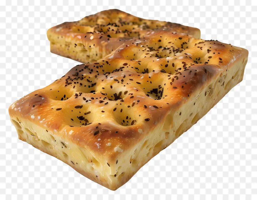 ขนมปัง Focaccia，อบ PNG