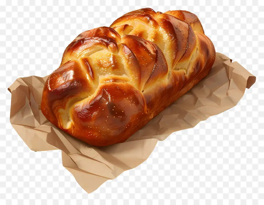 Brioche Bread，ขนมปัง PNG