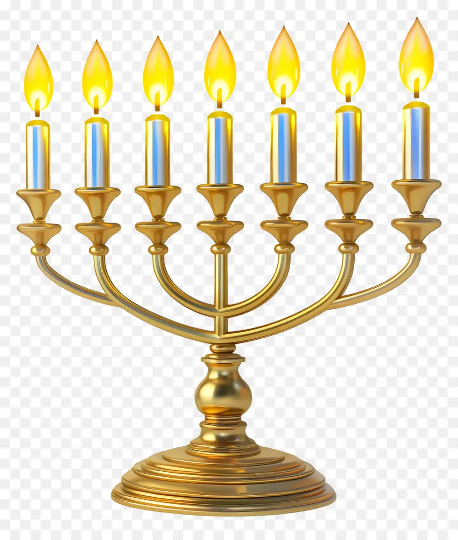 Hanukkah Menorah，เมโนราห์ PNG