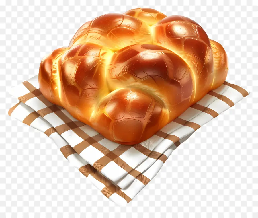 Brioche Bread，ขนมปัง Challah PNG