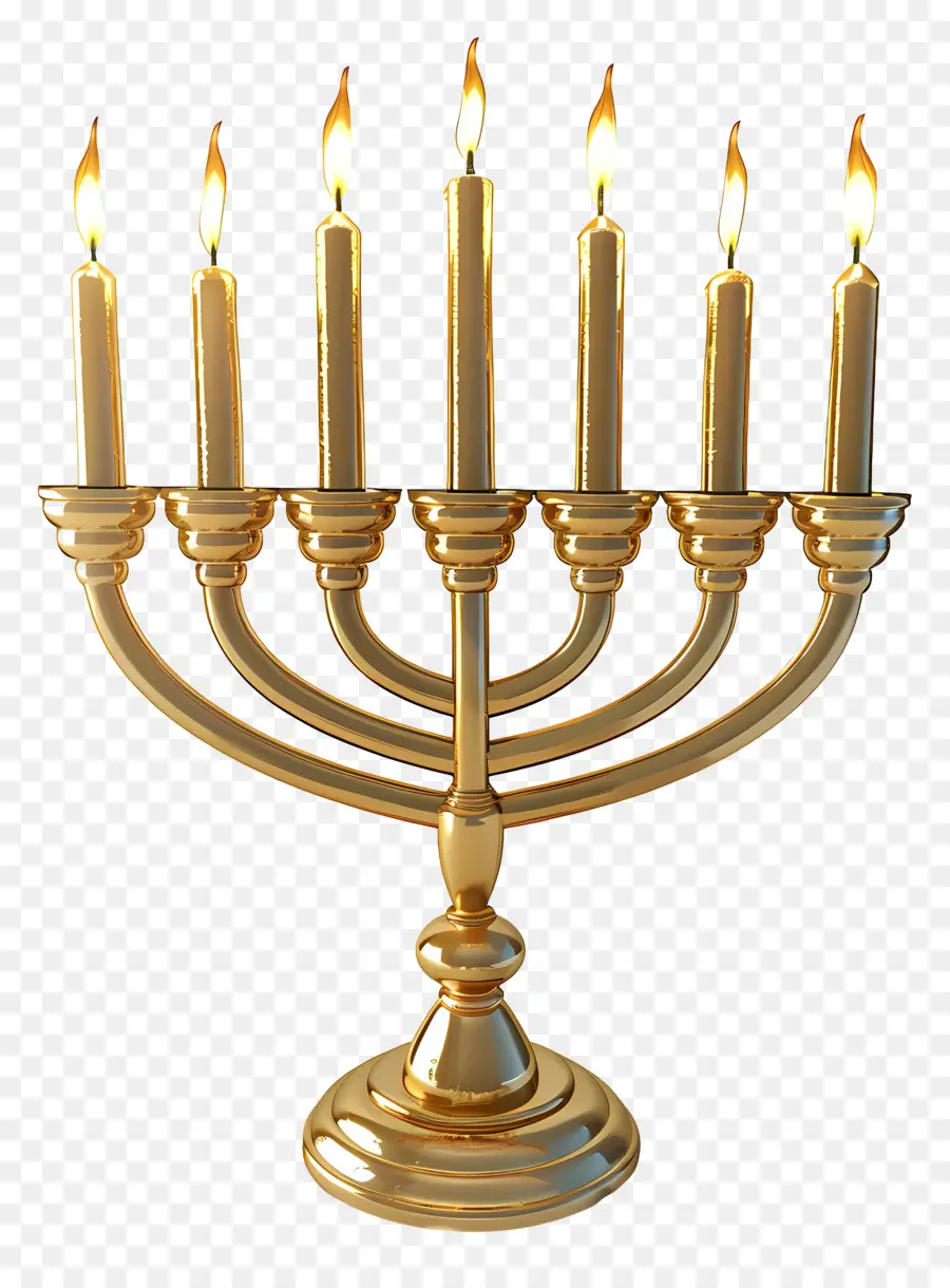 Hanukkah Menorah，เมโนราห์ PNG