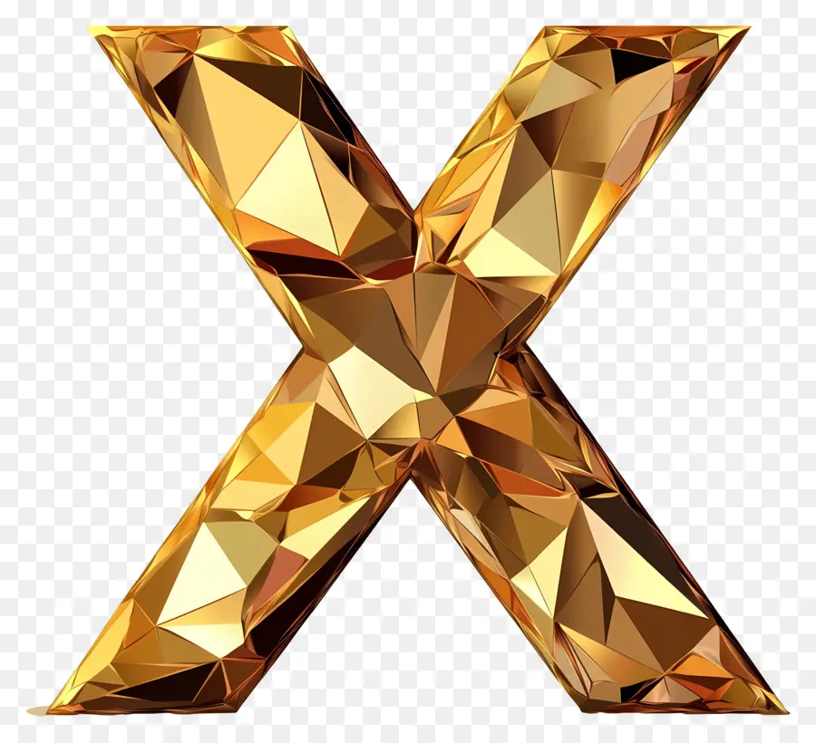 ทอง X，Golden X PNG