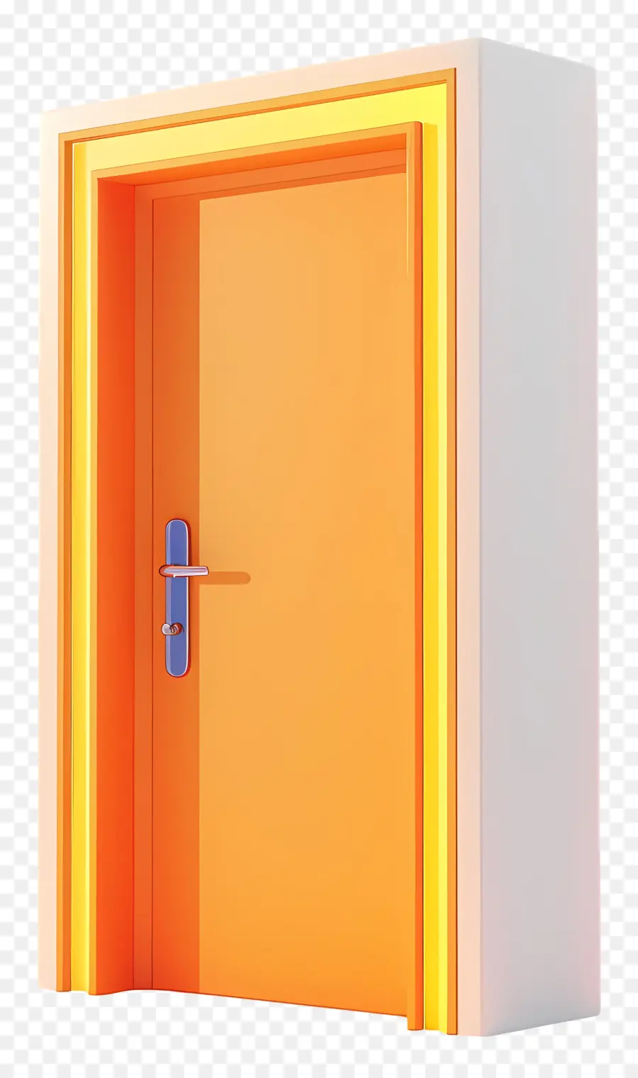 3d Modern Door，ประตู PNG