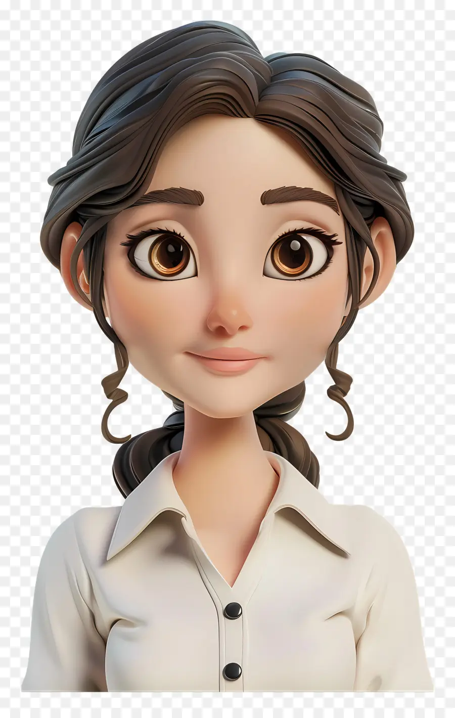 Avatar หญิง 3d，สาว PNG