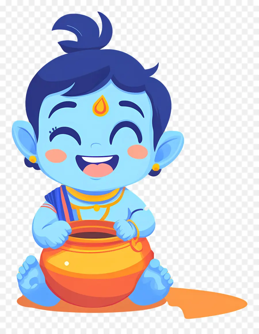 Krishna Janmashtami，ลูกกฤษณะ PNG