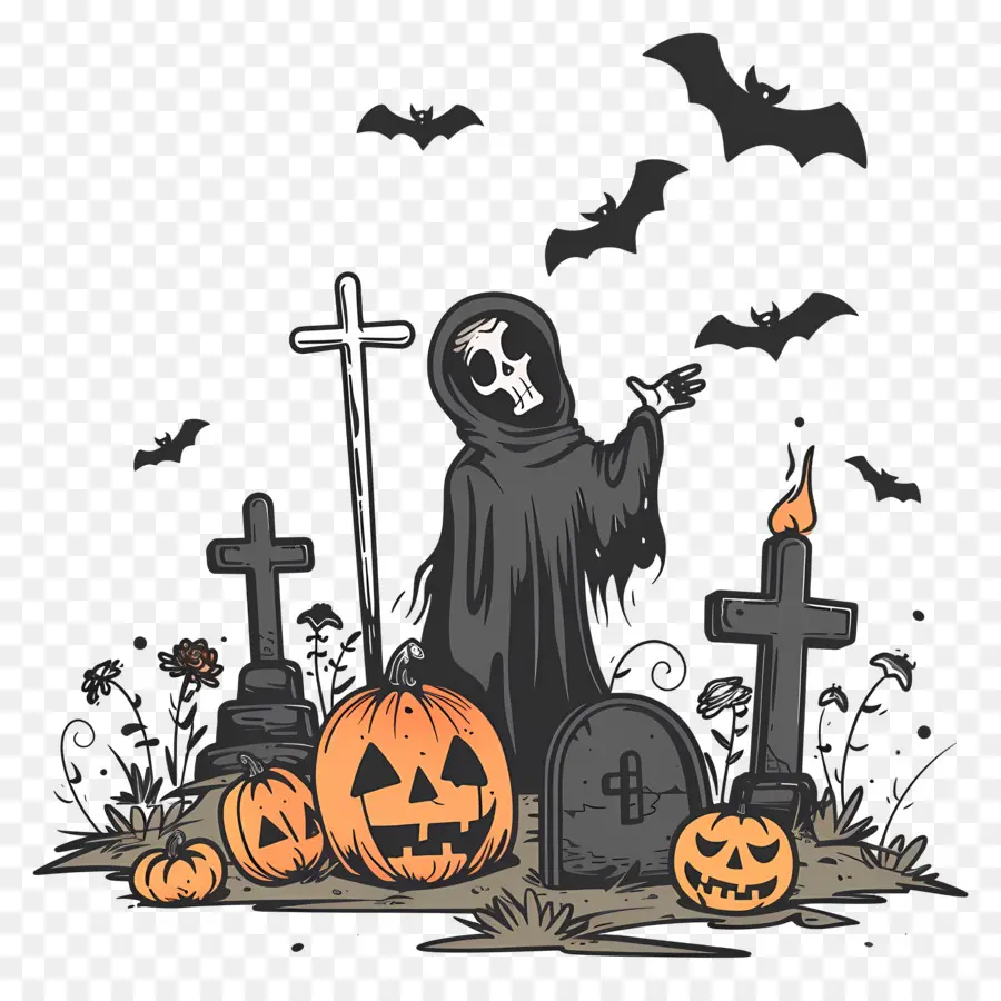 Halloween Grim Reaper，Grim Reaper PNG