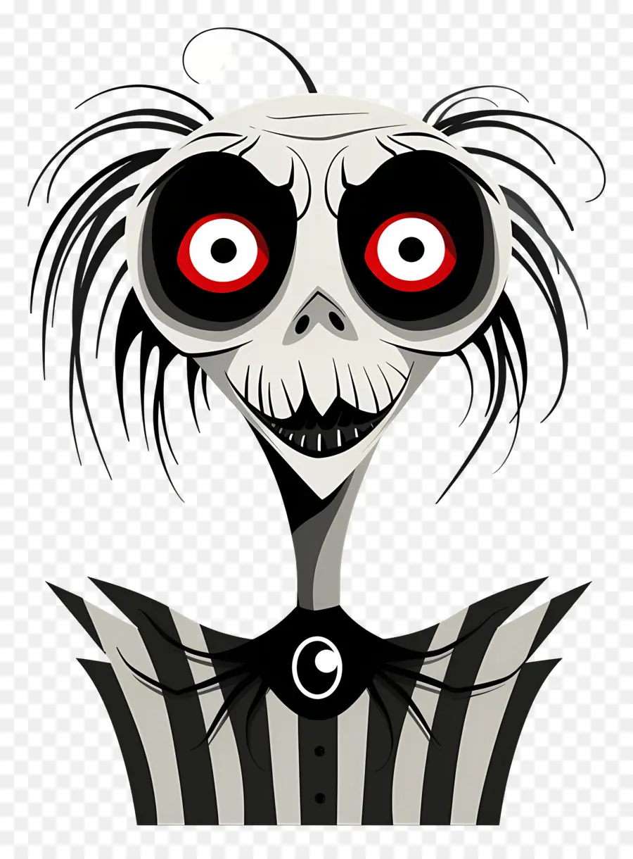 Beetlejuice，ตัวละครโครงกระดูก PNG