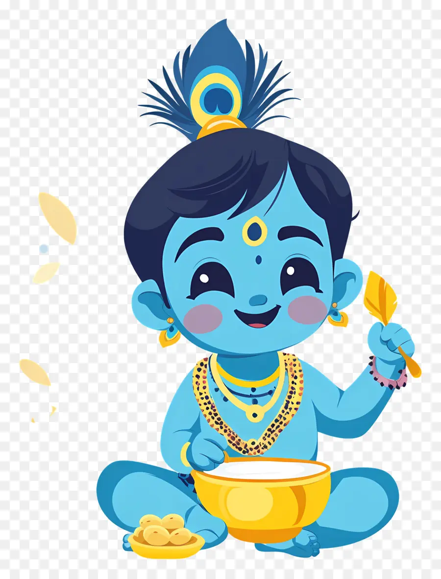 Krishna Janmashtami，ลูกกฤษณะ PNG