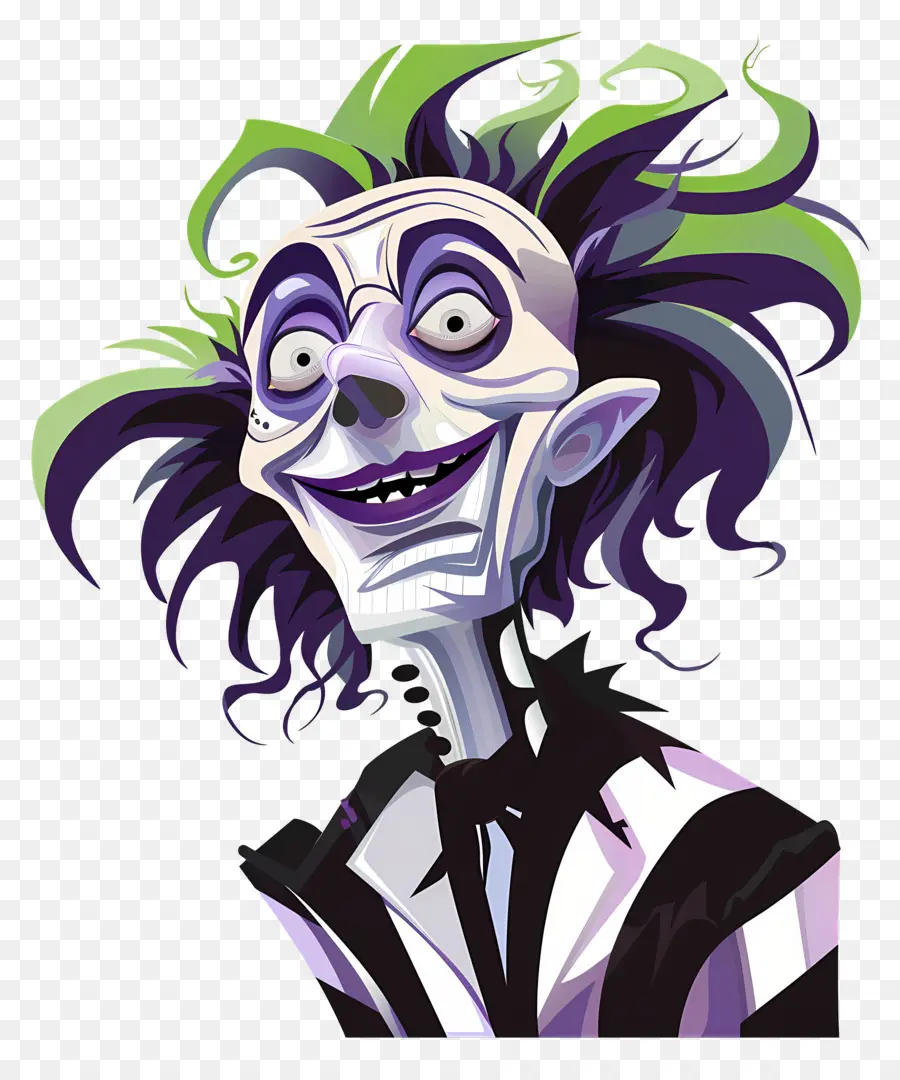 Beetlejuice，ตัวการ์ตูน PNG