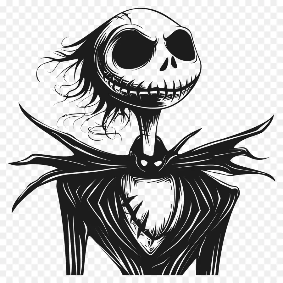 แจ็ค Skellington，ตัวละครโครงกระดูก PNG