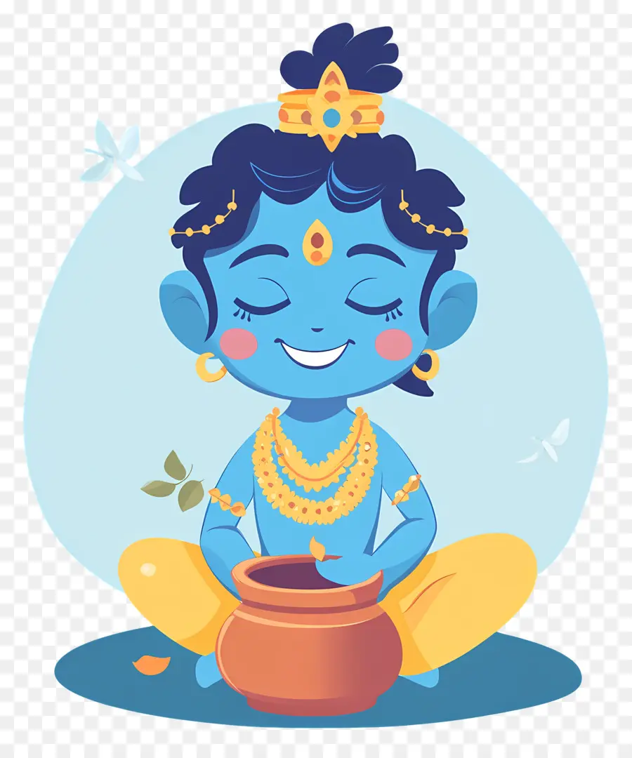 Krishna Janmashtami，อักขระ PNG