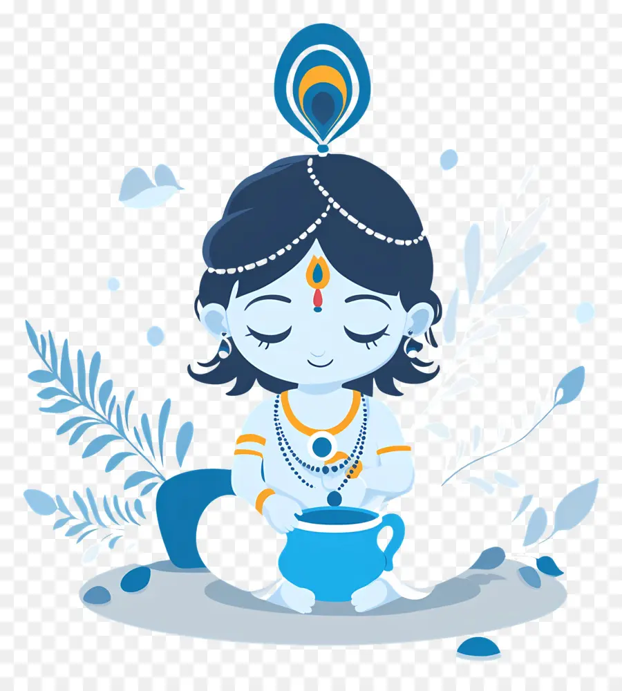 Krishna Janmashtami，กฤษณะ PNG