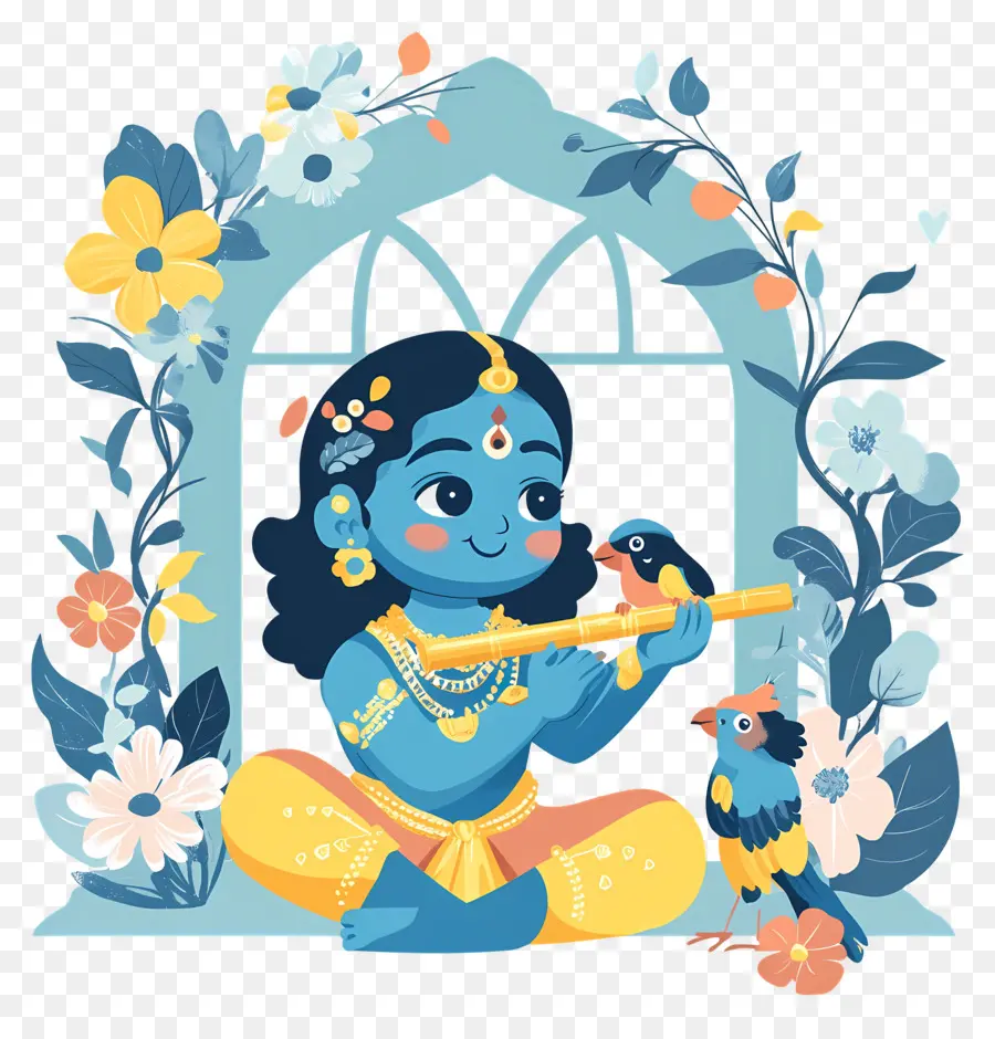 Krishna Janmashtami，กฤษณะ PNG