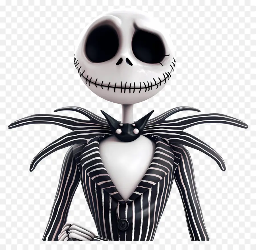 แจ็ค Skellington，ตัวละครโครงกระดูก PNG