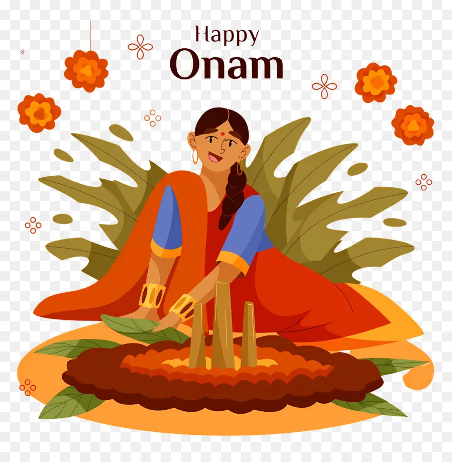 มีความสุข Onam，การเฉลิมฉลอง Onam PNG