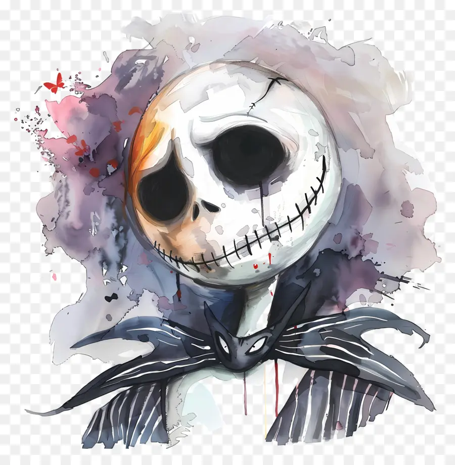 แจ็ค Skellington，ตัวละครกะโหลกศีรษะ PNG