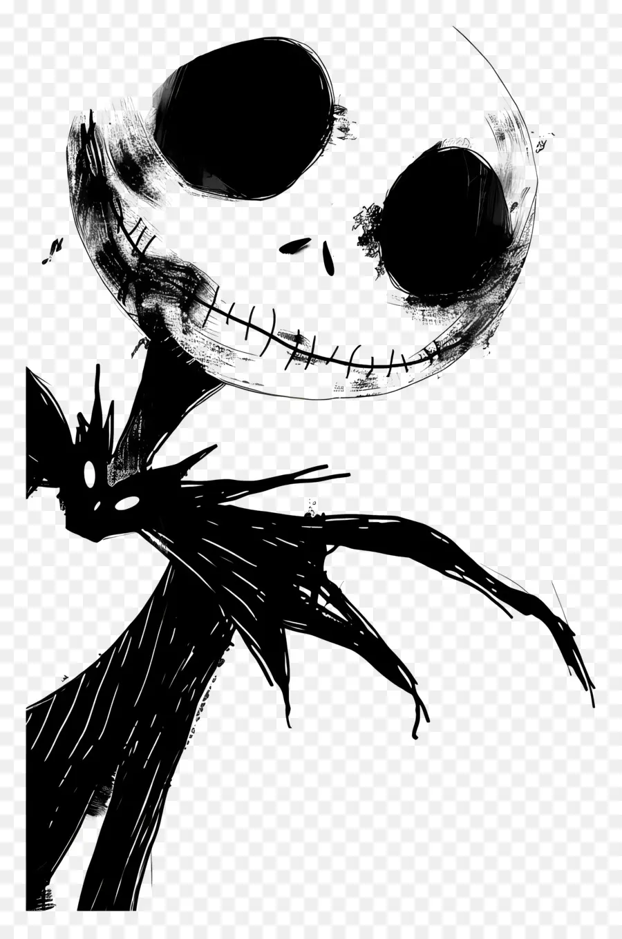 แจ็ค Skellington，ตัวละครโครงกระดูก PNG