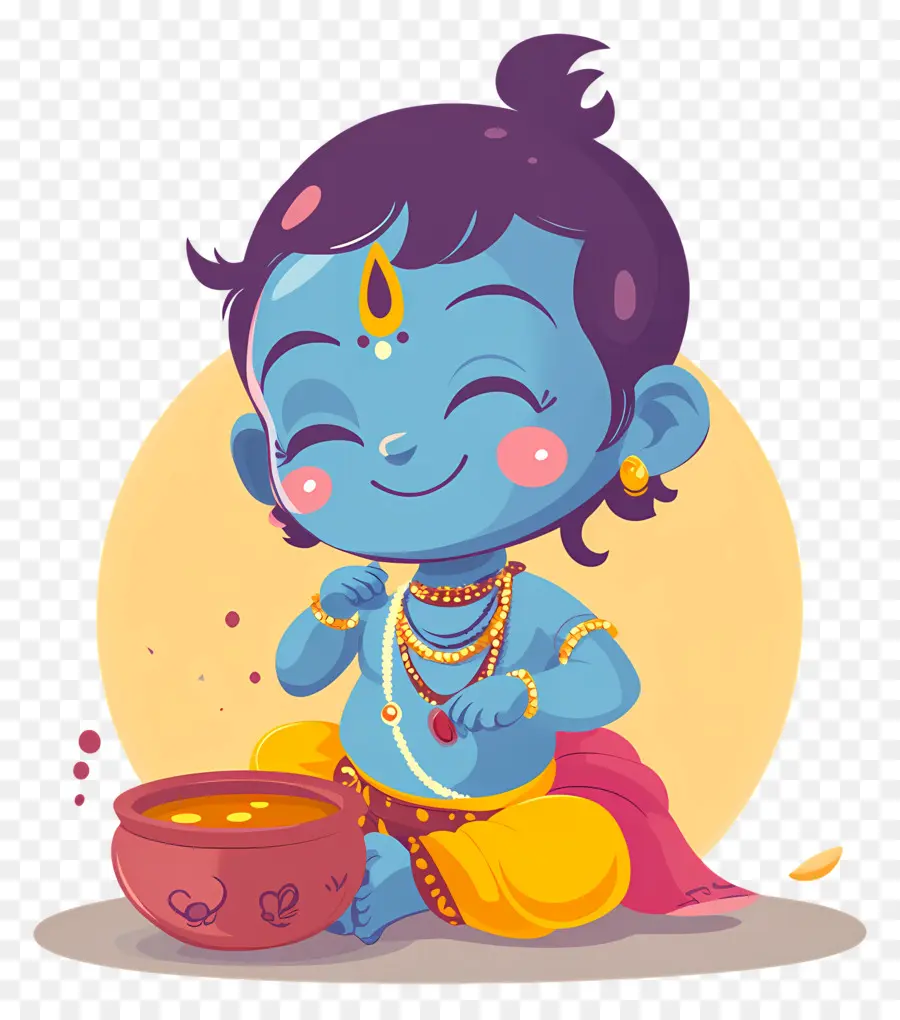 Krishna Janmashtami，ลูกกฤษณะ PNG