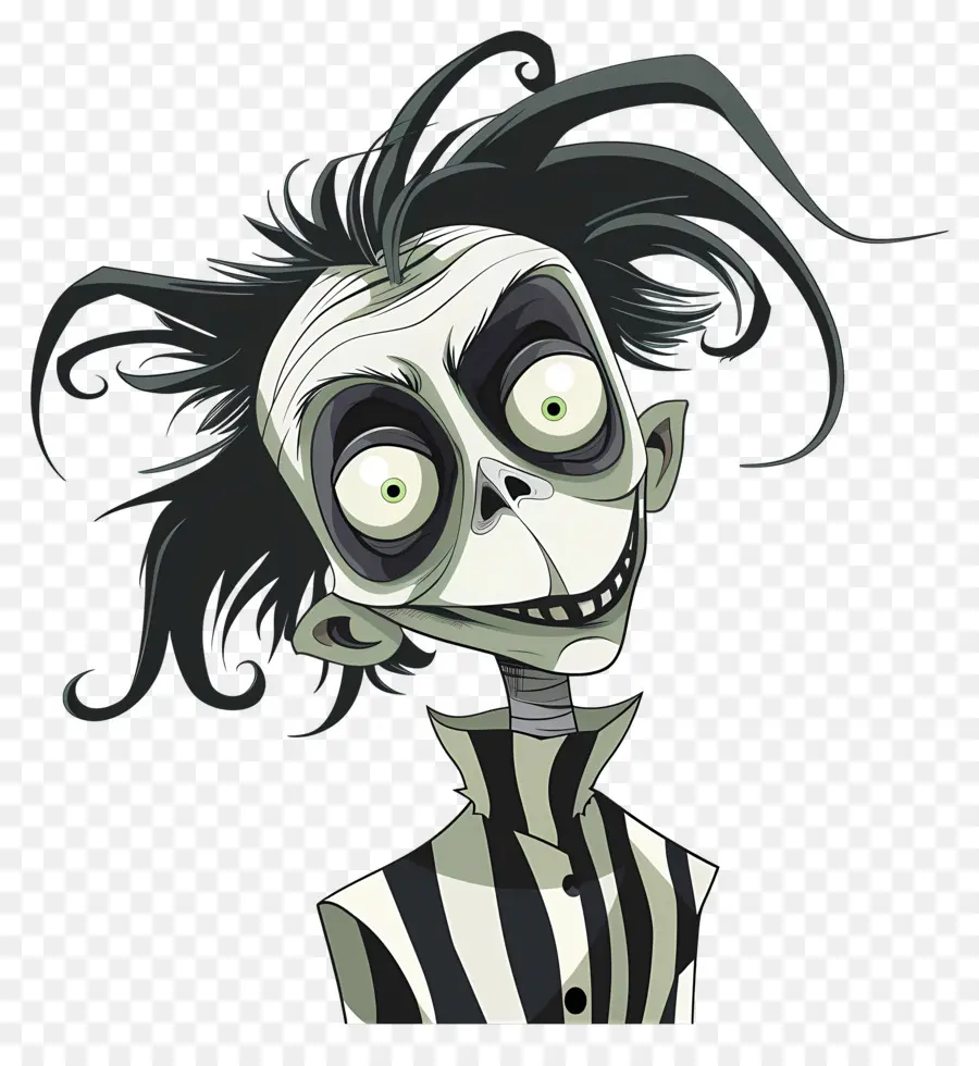 Beetlejuice，ตัวละครโครงกระดูก PNG