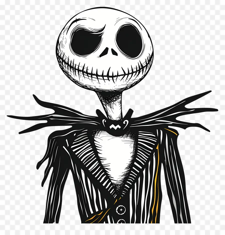 แจ็ค Skellington，ตัวละครโครงกระดูก PNG