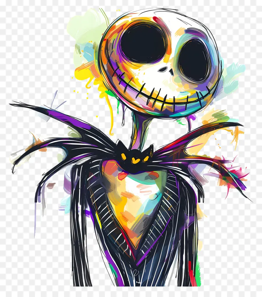 แจ็ค Skellington，โครงกระดูก PNG