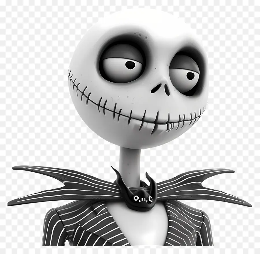 แจ็ค Skellington，ตัวละครโครงกระดูก PNG