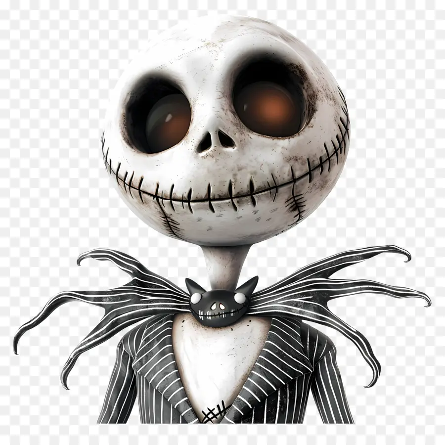 แจ็ค Skellington，ตัวละครโครงกระดูก PNG