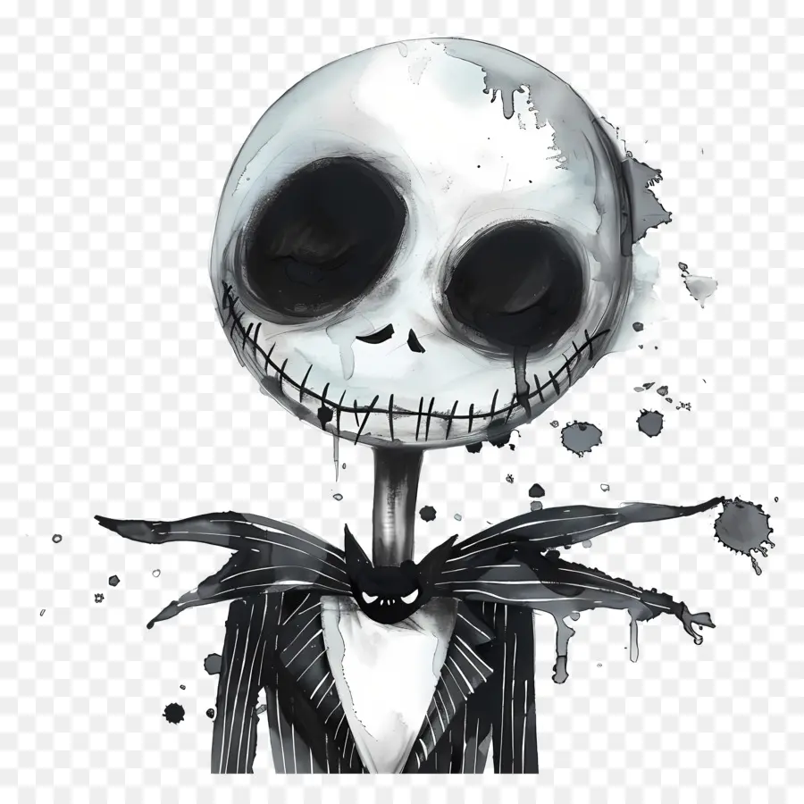 แจ็ค Skellington，ตัวละครโครงกระดูก PNG