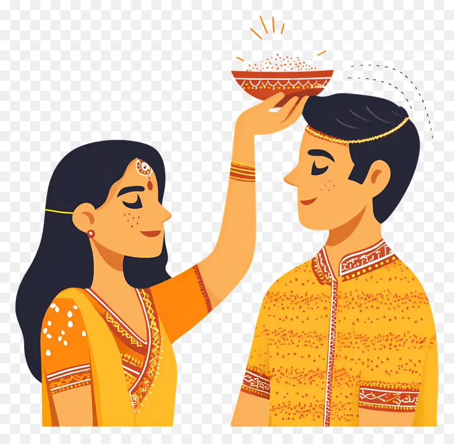 Happy Raksha Bandhan，พิธีดั้งเดิม PNG