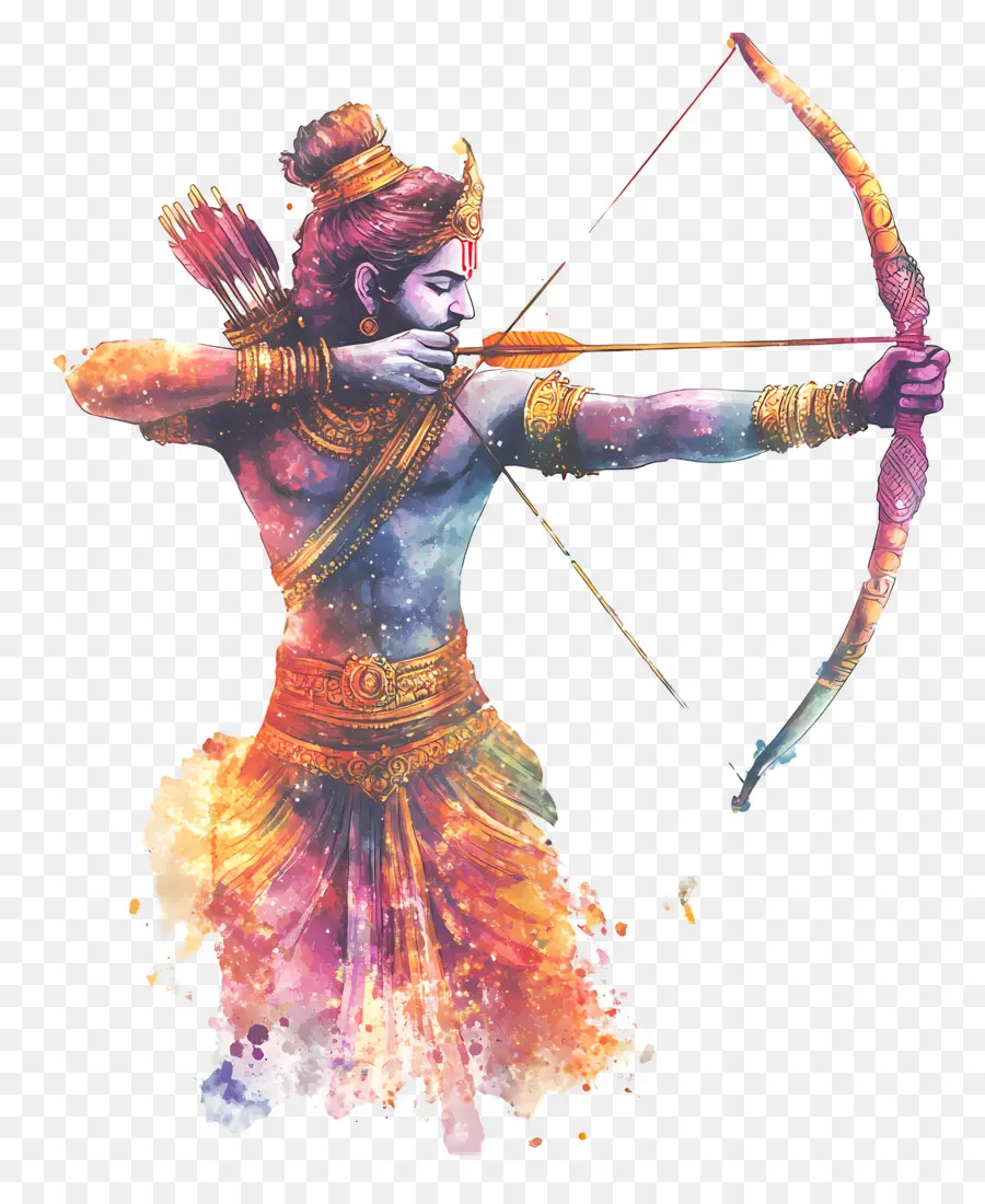 Dussehra，นักธนู PNG