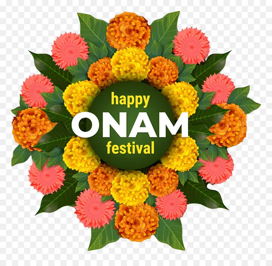 มีความสุข Onam，เทศกาล Onam PNG