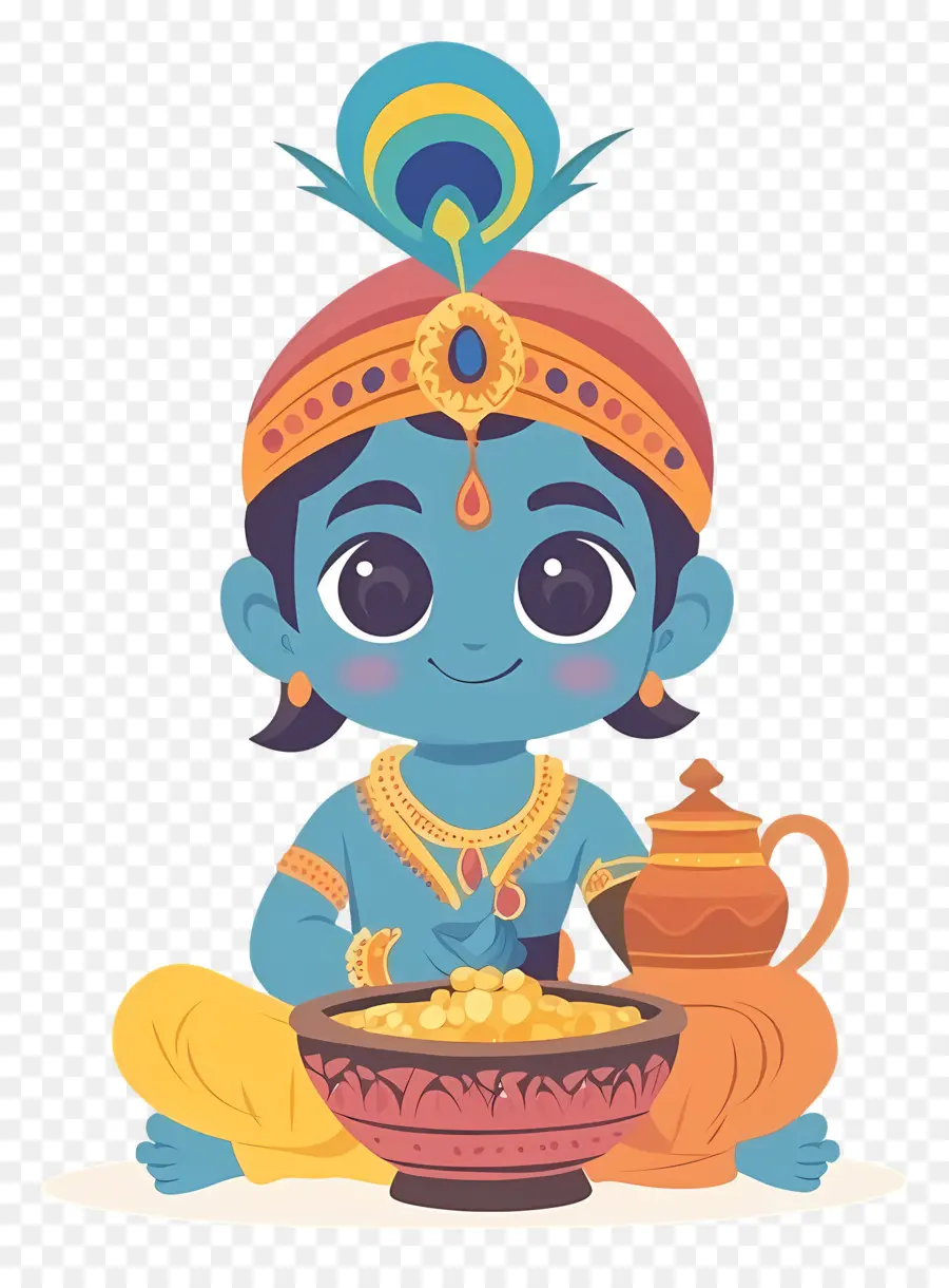 Krishna Janmashtami，กฤษณะ PNG