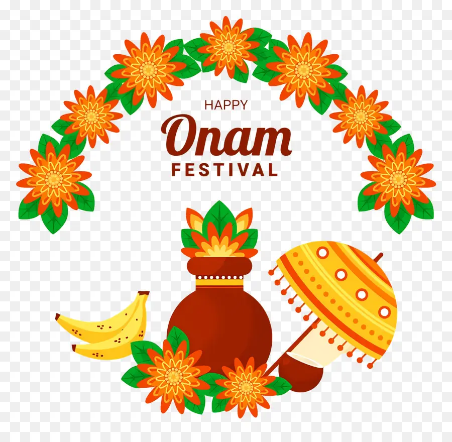 มีความสุข Onam，เทศกาล Onam PNG