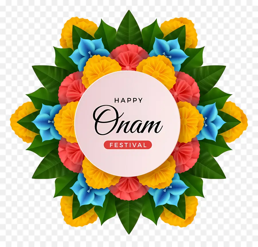 มีความสุข Onam，เทศกาล Onam PNG