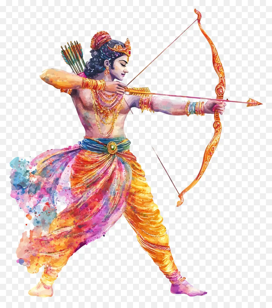 Dussehra，นักธนู PNG