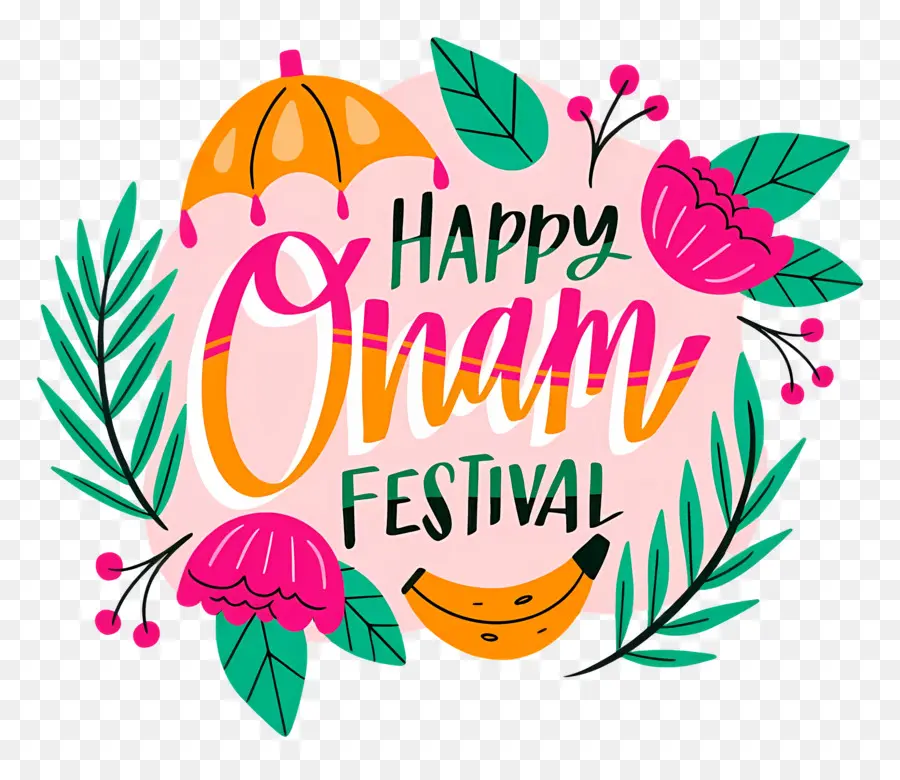 มีความสุข Onam，Happy Onam Festival PNG